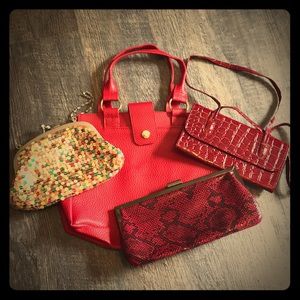 Red purse bundle!